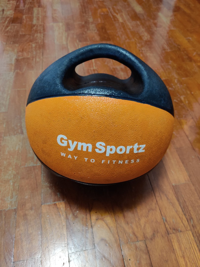 8KG Double Handle Medicine Ball, Sports Equipment, Exercise & Fitness