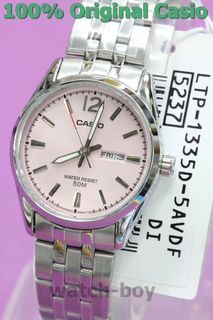 深水埗 有門市全新正貨1年保養 CASIO 錶 卡西歐 手錶 女裝/女仕/卡西欧 送贈品靚錶布 #LTP-1335D-5A LTP1335D-5A LTP-1335D-5 LTP1335D-564200588017281110