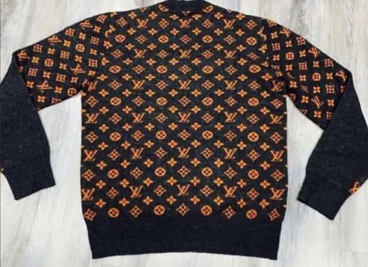 AUTHENTIC LV MONOGRAM JUMPER UNISEX