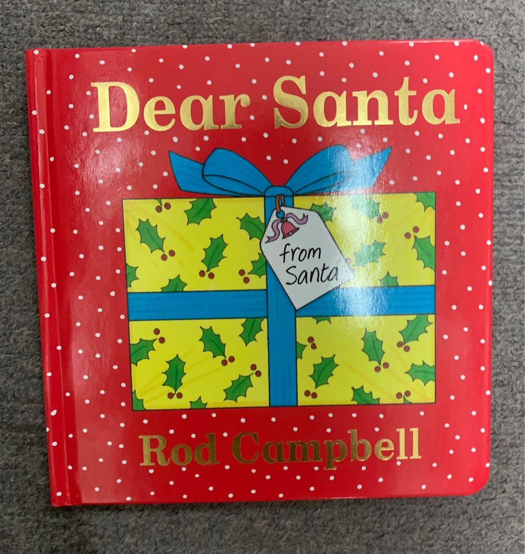 幼兒英文翻翻書 Dear Santa Rod Campbell 興趣及遊戲 書本 文具 小朋友書 Carousell