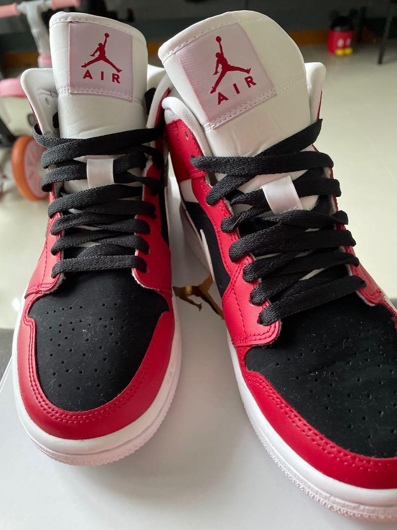 Red white sales black retro 1