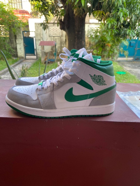 Air jordan 1 mid se pine green store