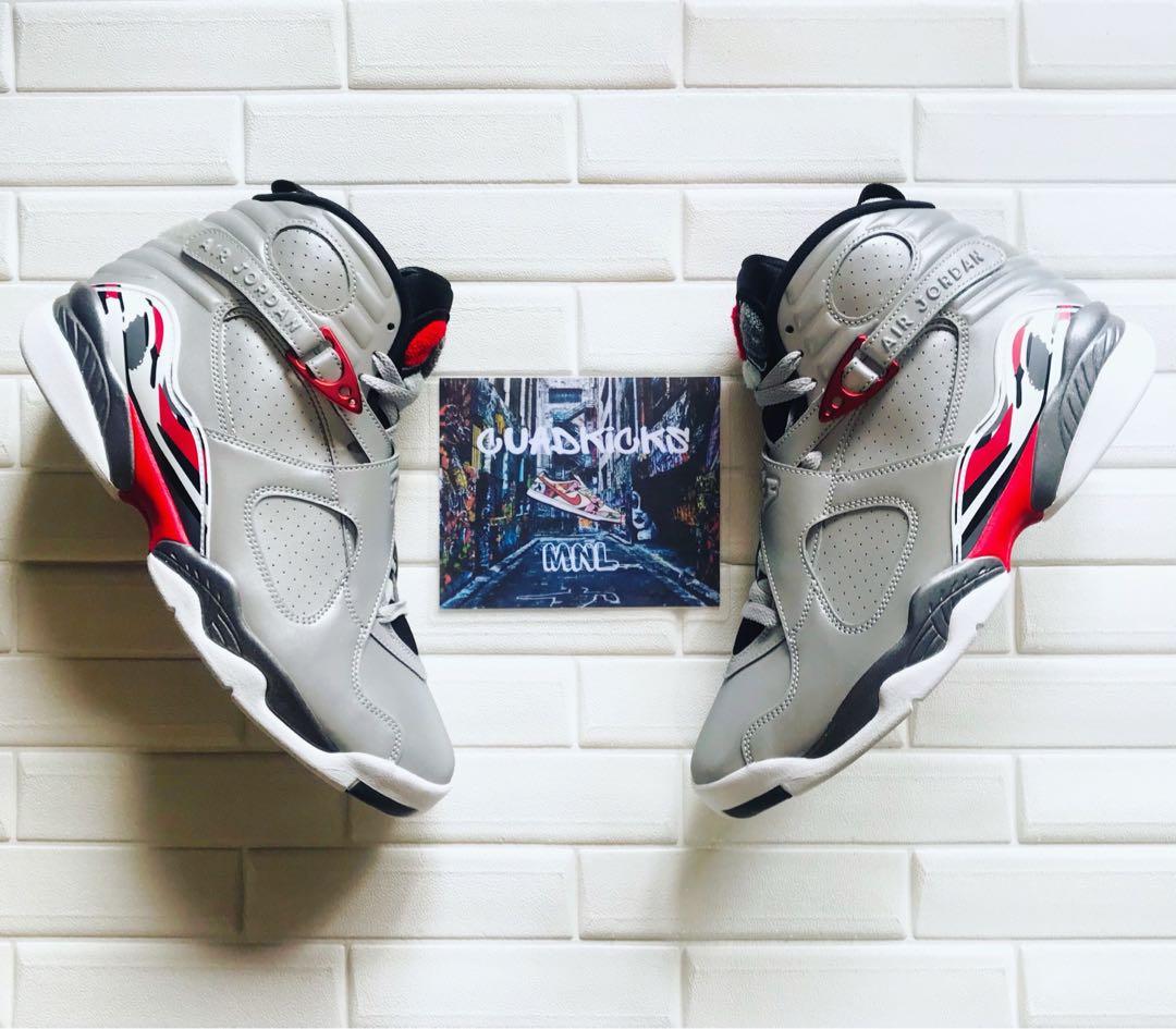 jordan 8 reflect silver