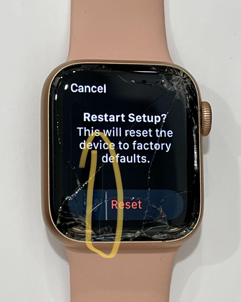Cracked apple shop watch series 5