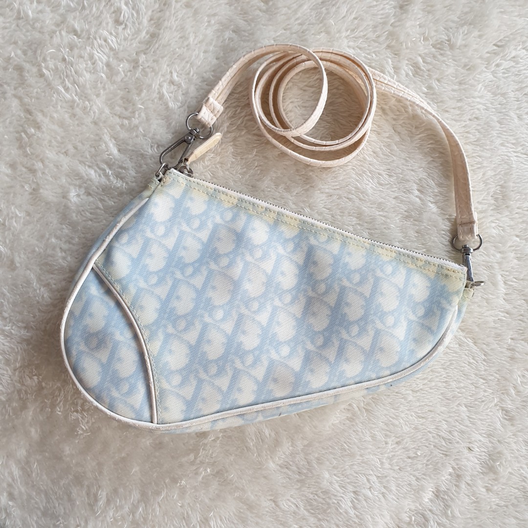 CLEARANCE SALE Authentic Dior Saddle Light Blue