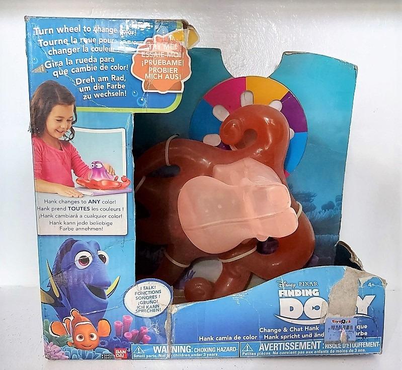 Authentic Disney Pixar Finding Dory Change Chat Hank With Color Changing Feature Sound Hobbies Toys Toys Games On Carousell