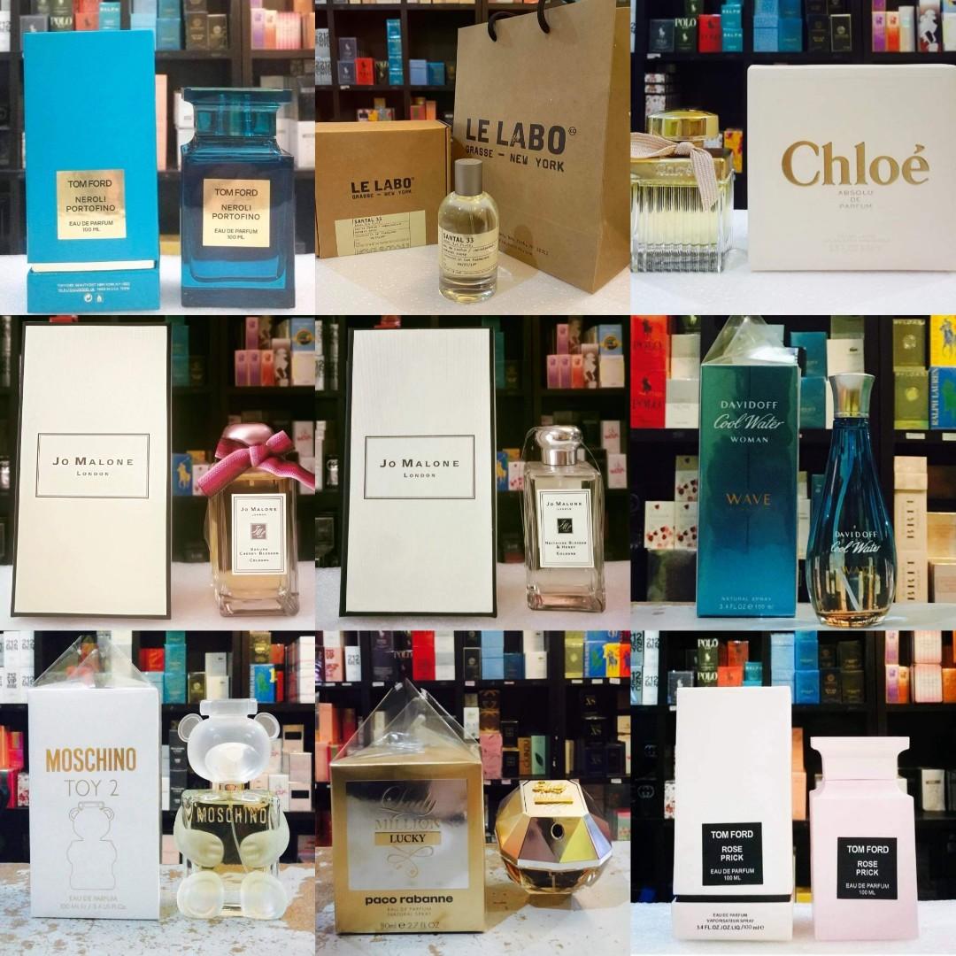 Us tester outlet perfume vs original