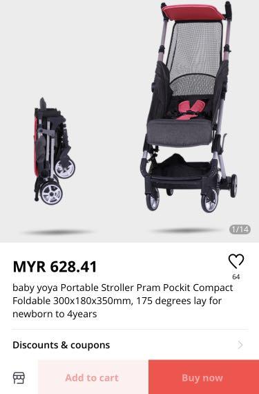 Baby hot sale yoya pockit