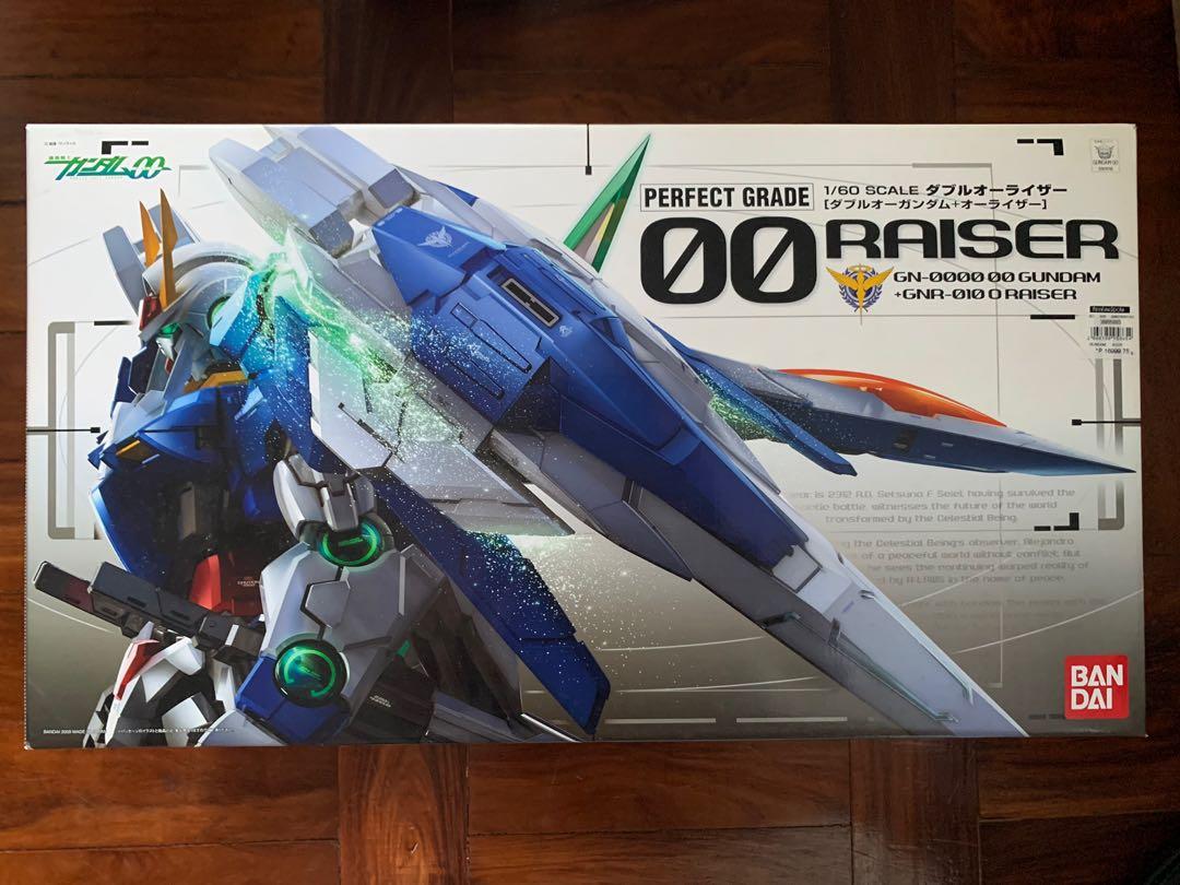 Bandai Gundam 00 Raiser PG (Category: Gundam & Model Kits) located in Pasig City. Submitted by joeytanyag (Listing ID 1127366759, Image 1). Description: For Sale! Gundam PG Sealed Box! OO Raiser For faster transaction 09175525145.