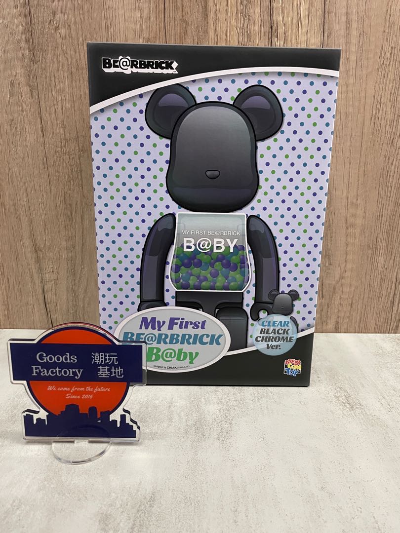 MY FIRST BE@RBRICK B@BY CLEAR BLACK - フィギュア