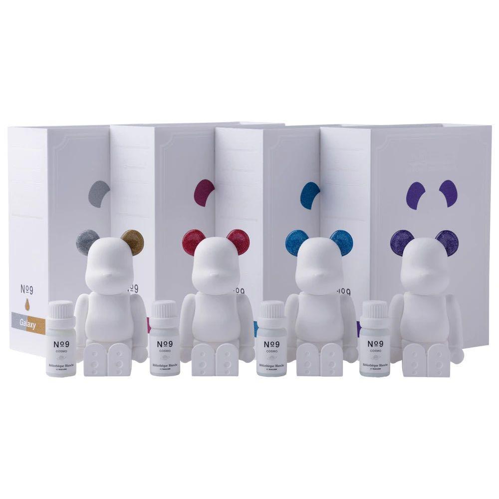 BE@RBRICK AROMA ORNAMENT No.9 Galaxy 2021 SILVER GOLD NEBULA/PINK