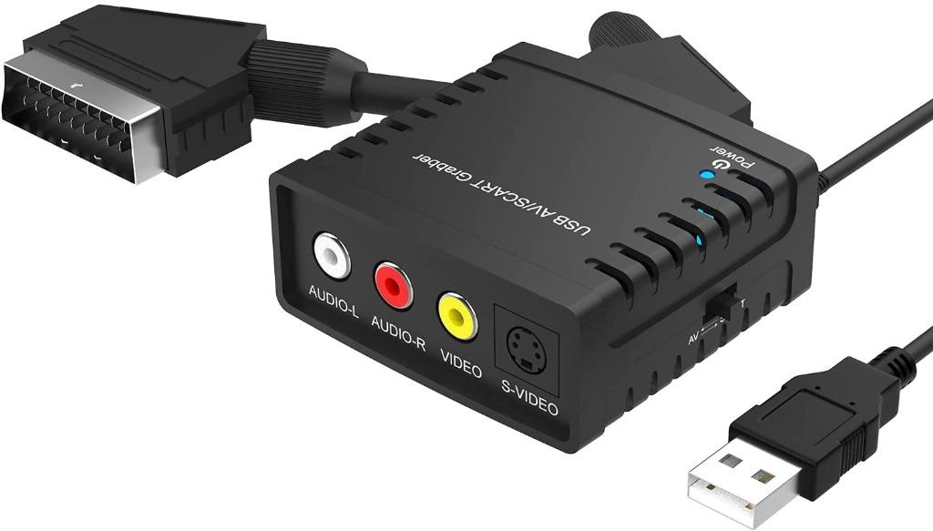 External USB 2.0 Video Audio Vhs RCA to DVD Grabber Capture Card