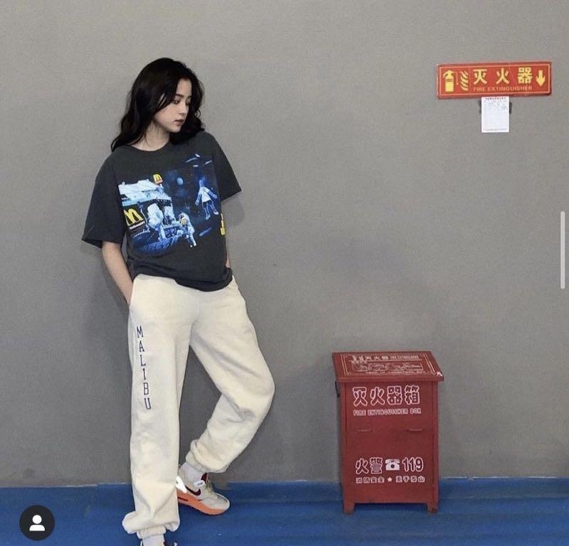 Brandy Melville Rosa Malibu Sweatpants