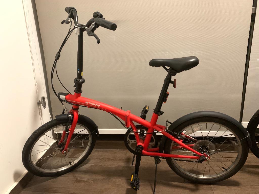 Btwin Tilt 120, Folding Bike, 20'', Sports Equipment, Bicycles & Parts