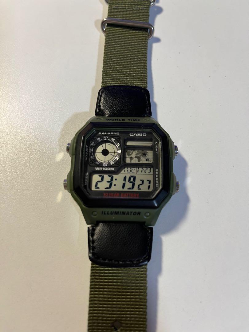 casio ae1200 whb