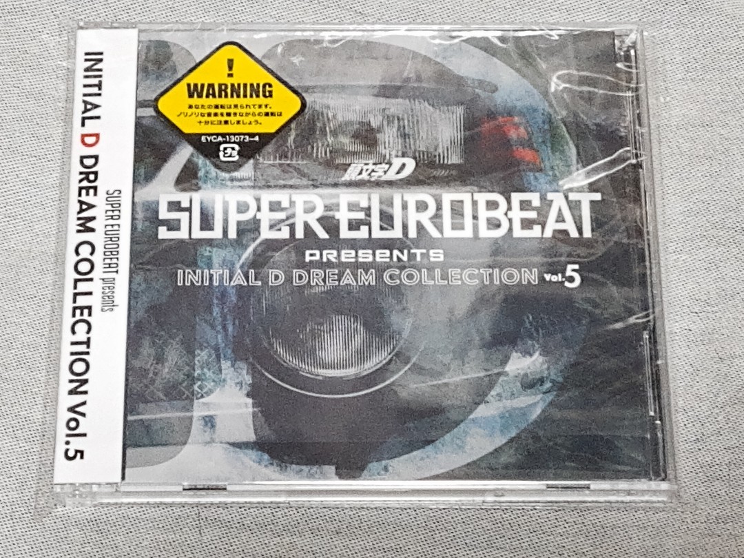 日本版CD 頭文字D SUPER EUROBEAT presents Initial D Dream 