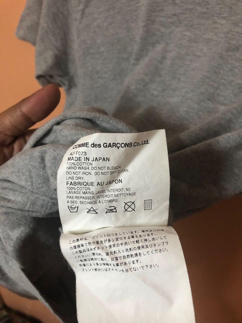CDG (Category: Tshirts & Polo Shirts) located in Ipoh. Submitted by seragok (Listing ID 1127478584, Image 3). Description: Pit : 16 Inch Length : 23 Inch DFOD.