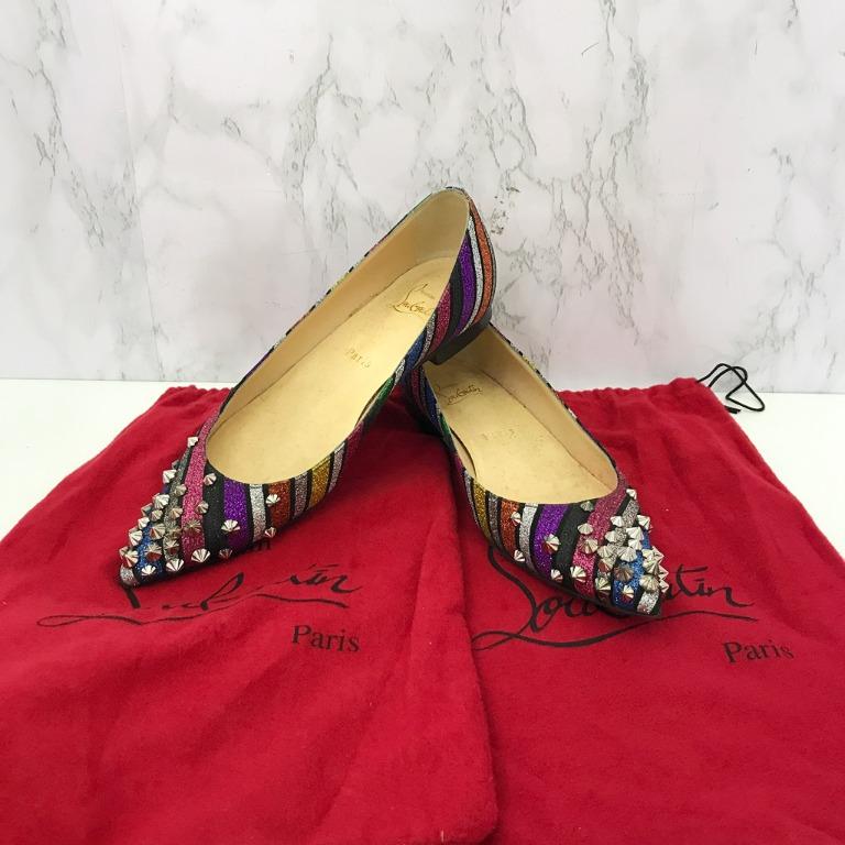 Rainbow louboutins store
