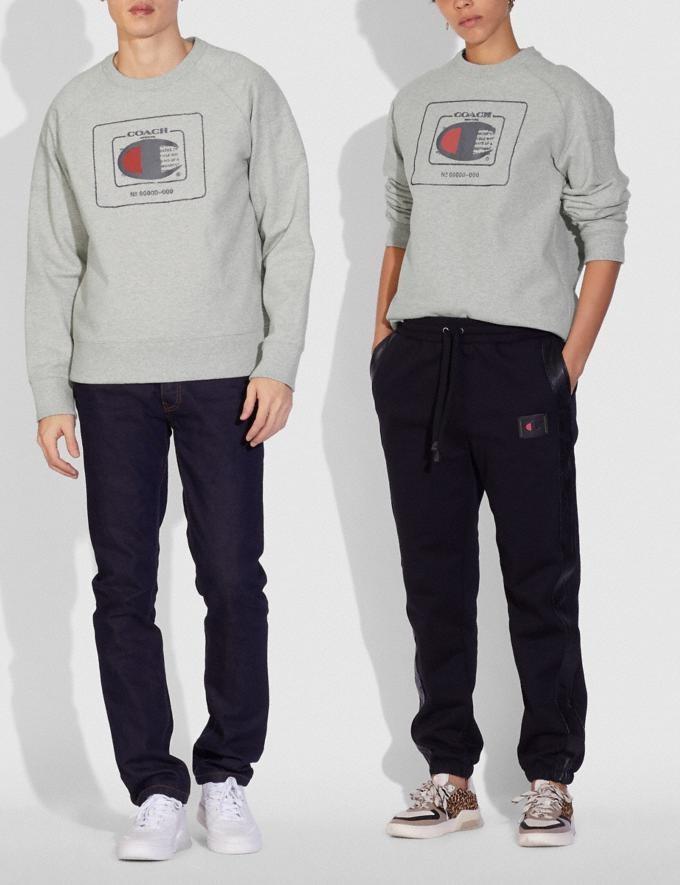 Coach X Champion Sweatshirt, Men's Fashion, Tops & Sets, Hoodies on