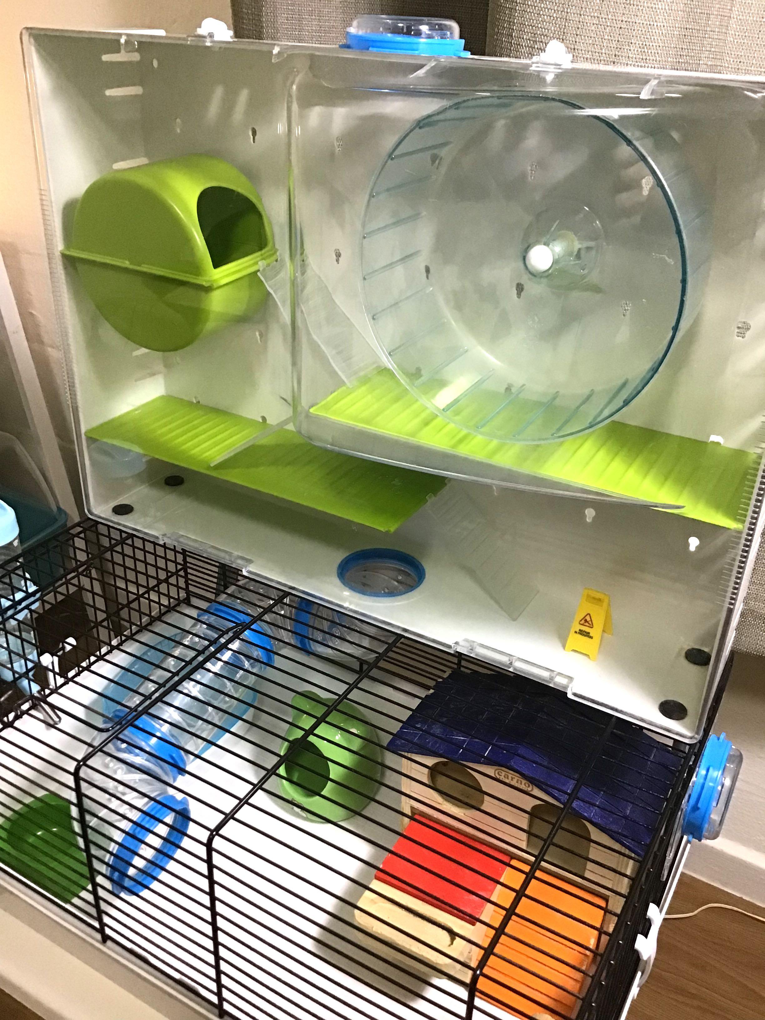 Ferplast "Paula" Starter Hamster Cage | Includes ALL Accessories | 18