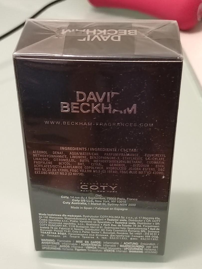 David Beckham Original Perfume, Beauty & Personal Care, Fragrance