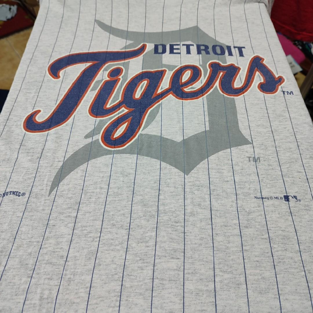 Vintage MLB Genuine Merchandise Detroit Tigers Nutmeg Jersey Art