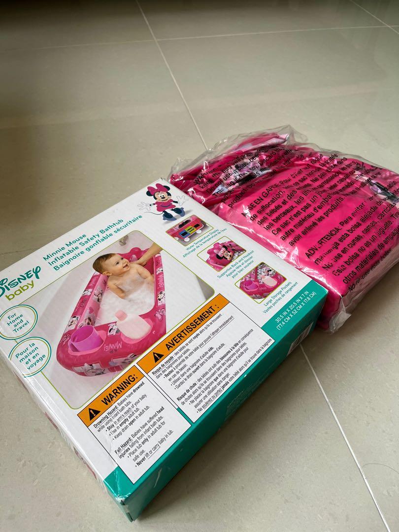 Disney minnie mouse inflatable safety hot sale bathtub pink