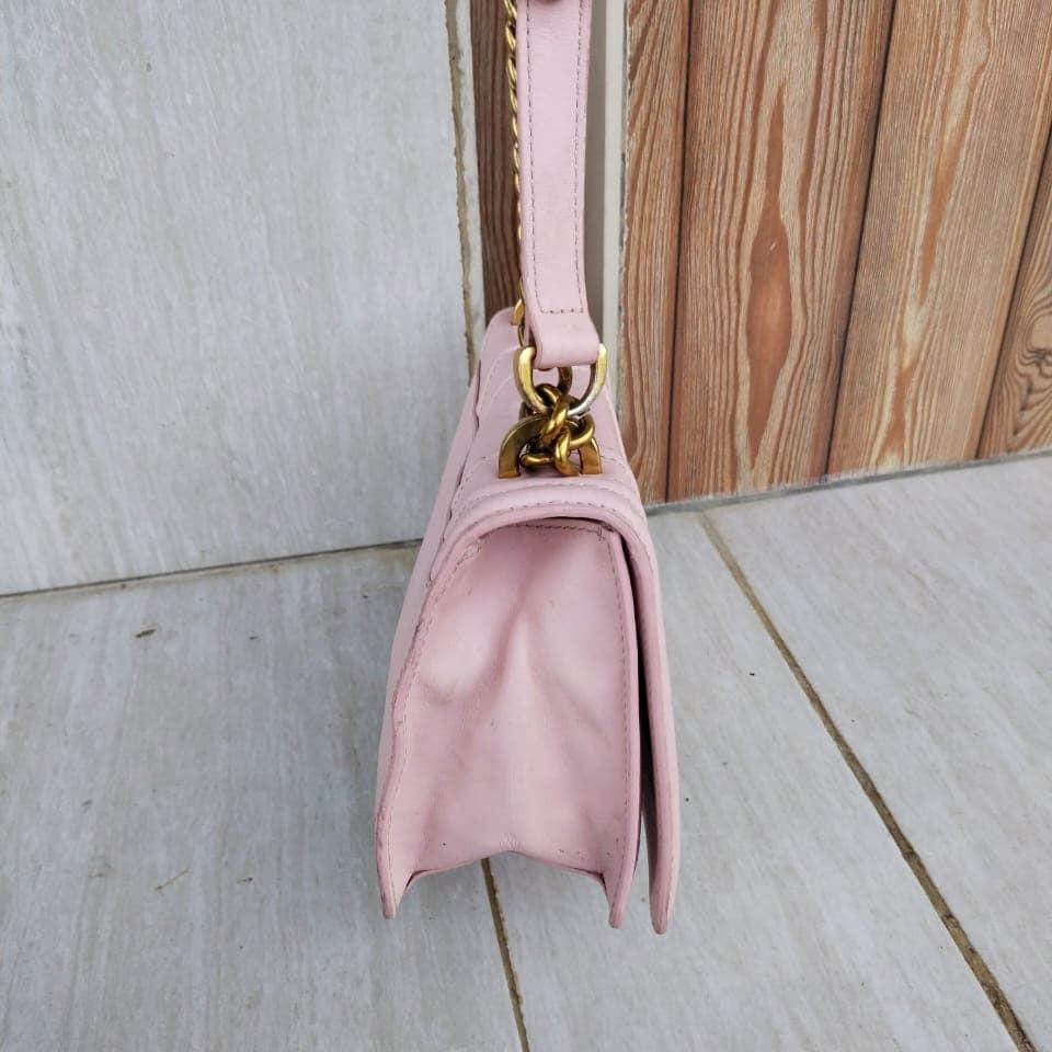Dissona Pink Leather Bag