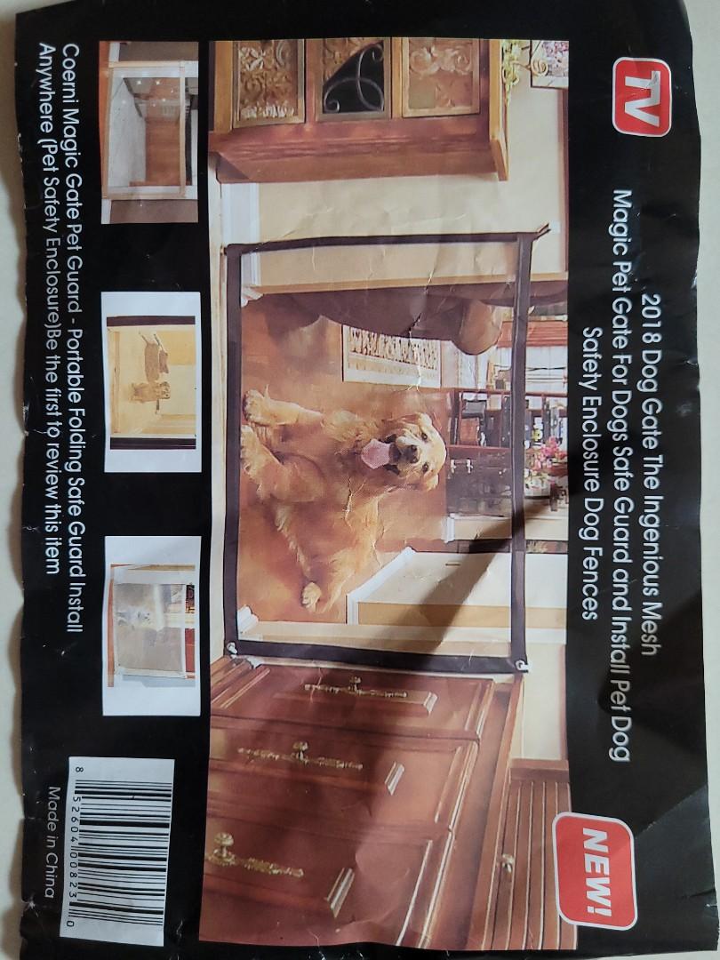 Dog Gate pet guard Mesh Pet Supplies Homes Other Pet