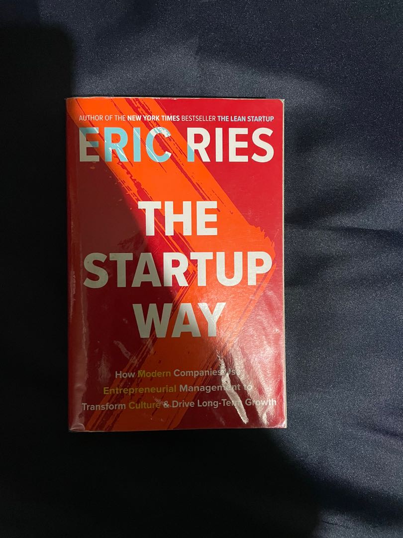 Eric Ries The StartUp Way (Financial Book), Hobbies & Toys, Books