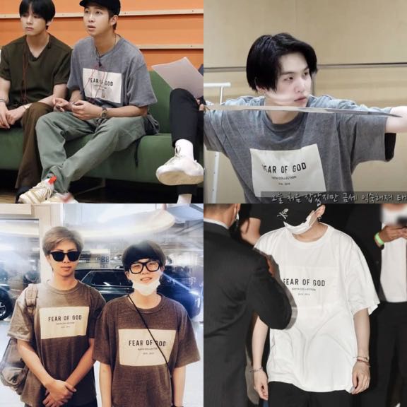 FEAR OF GOD SHIRT (Worn by Yoongi and 
