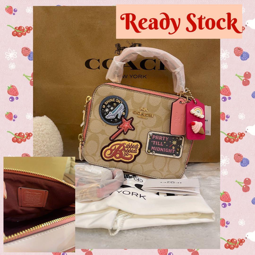 Coach x BAPE Box Crossbody Pink