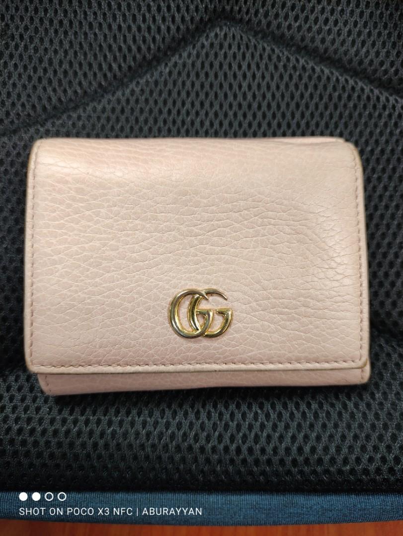 Gucci marmont trifold best sale wallet