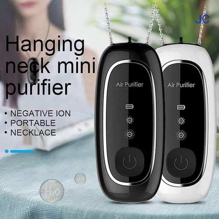 Hanging Neck Mini Air Purifier TV Home Appliances Air