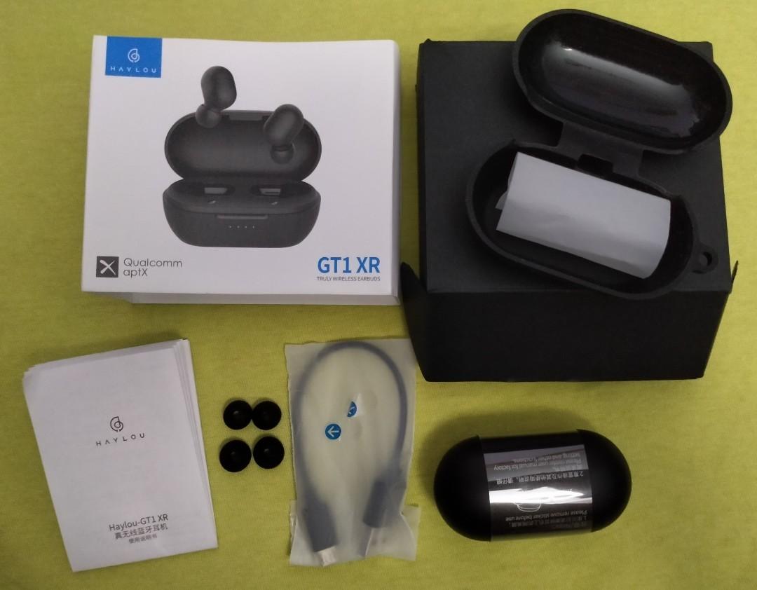 Haylou GT1 XR BT 5.0 QCC 3020 w silicone case Audio Earphones