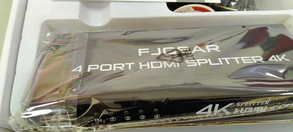 HDMI SPLITTER 4 IN 1 (Category: Cables & Adaptors) located in Taytay. Submitted by yancy_rodriguez (Listing ID 1127385684, Image 2). Description: HDMI SPLITTER 1 IN 4 OUT .