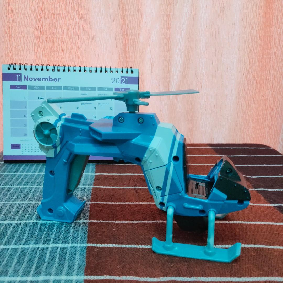 Handheld top helicopter toy