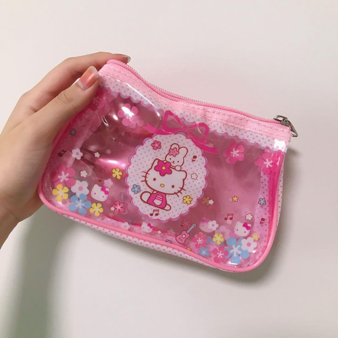 Hello Kitty transparent pouch