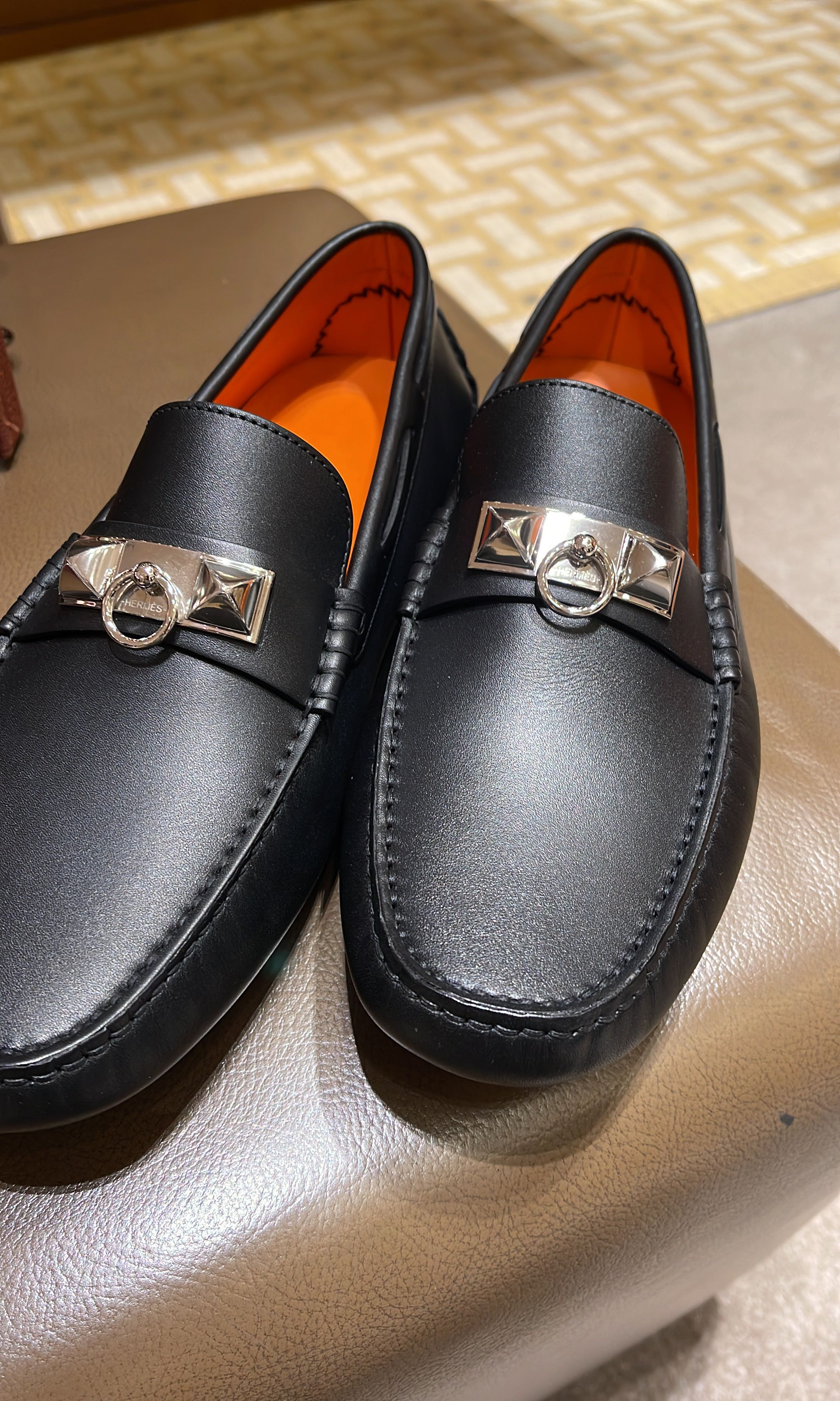 Hermes Irving Loafer, Men's Fashion, Footwear, Casual shoes on Carousell