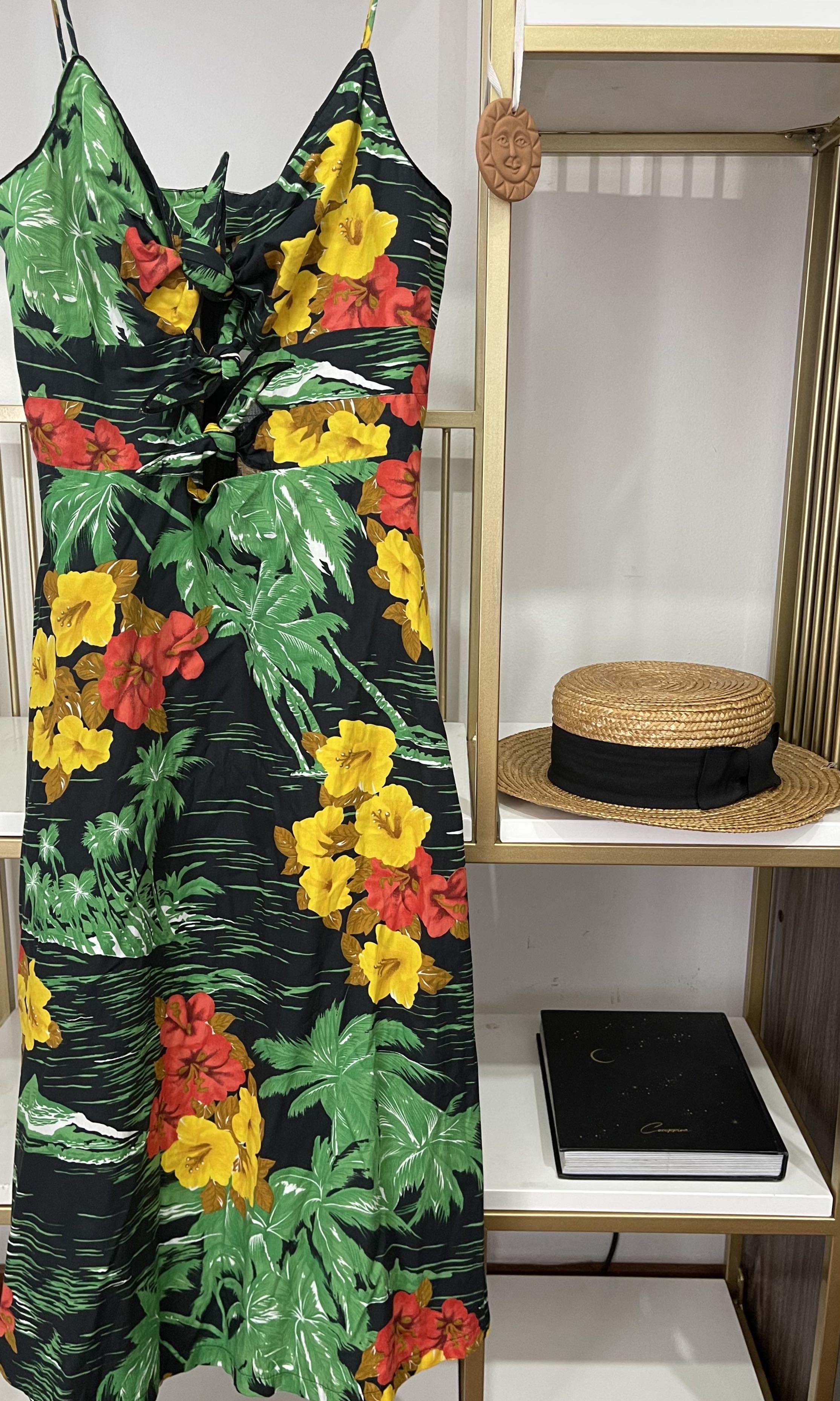 Zara on sale hawaiian dress