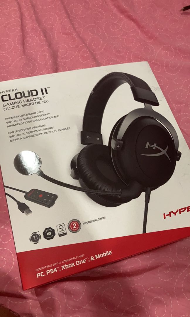 HyperX Cloud II, Audio, Headphones 