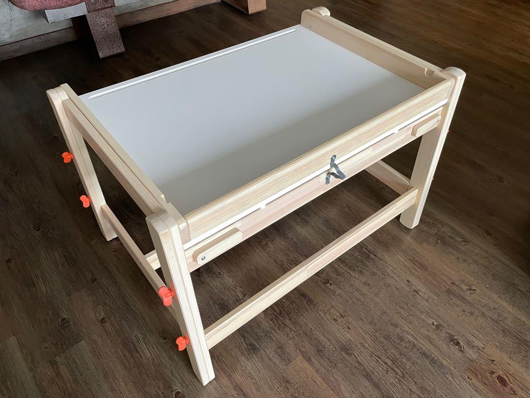 Ikea flisat children desk, adjustable. Flat packed, Babies & Kids, Baby