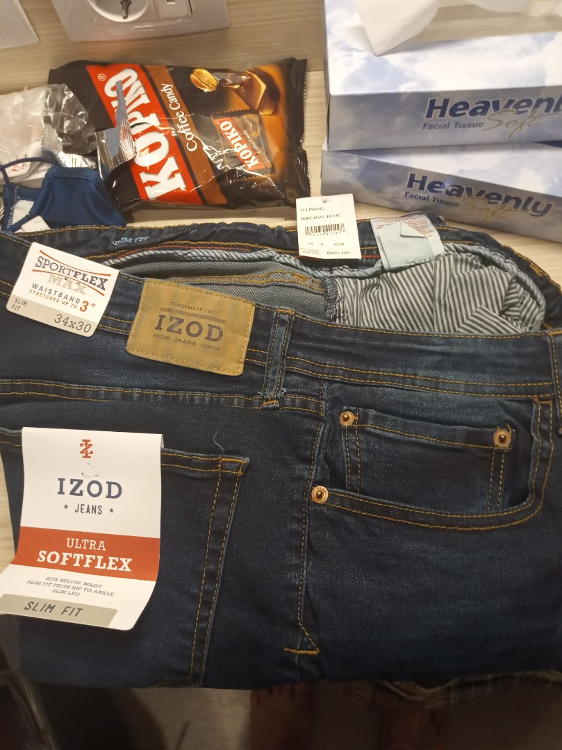 Celana Jean Izod slim fit original size 