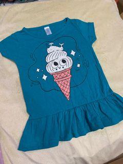 Kaos atasan anak perempuan