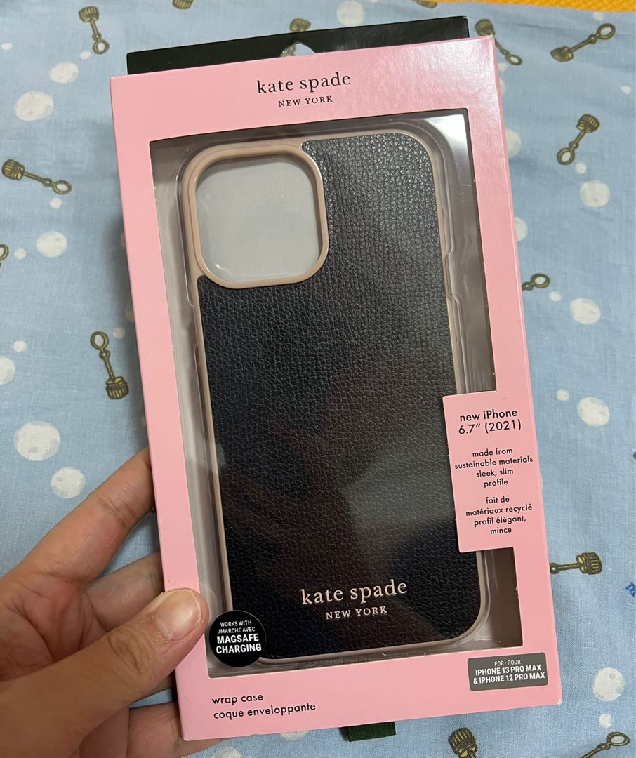 Kate Spade Iphone 13 Promax Case, Mobile Phones & Gadgets, Mobile & Gadget  Accessories, Cases & Sleeves on Carousell