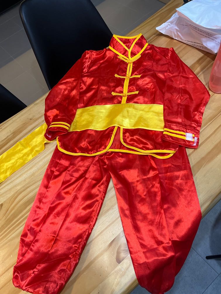 Kungfu Martial arts costume, Babies & Kids, Babies & Kids Fashion on