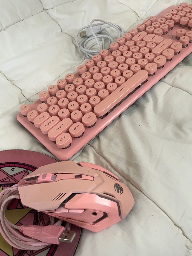 LED KEYBOARD AND MOUSE SET, Computers & Tech, Parts & Accessories