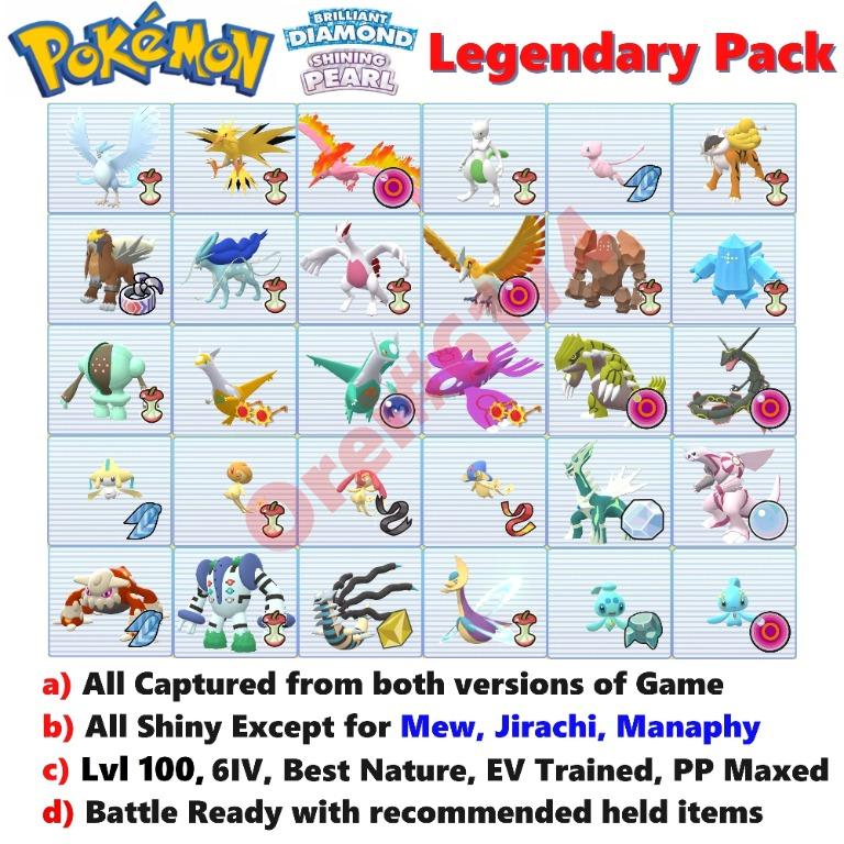 Shiny Legendary Giratina / Pokémon Brilliant Diamond and Shining Pearl /  6IV Pokemon / Shiny Pokemon / Legendary Pokemon