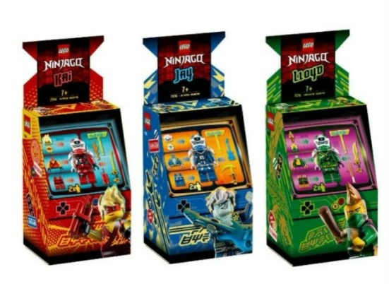 LEGO 71714 71715 71716 NINJAGO Kai Jay Lloyd Avatar