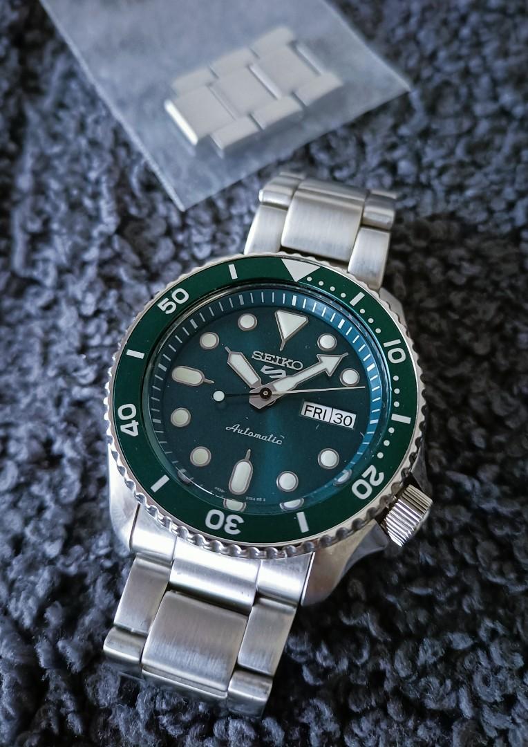 LNIB] Seiko 5 Green 5KX Automatic Sports Watch SRPD61K1, Men's Fashion,  Watches & Accessories, Watches on Carousell